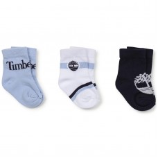 Timberland Baby Boys 3 Pack Socks - Navy